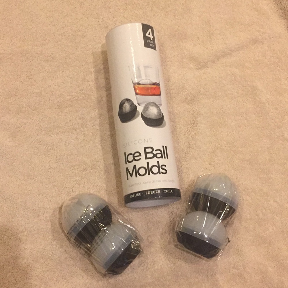 Ice Ball Molds set of 4